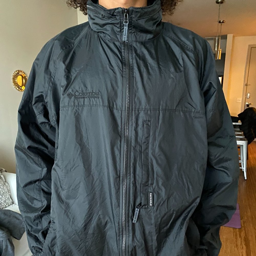Columbia Men's Lightweight Packable Jacket SZ L